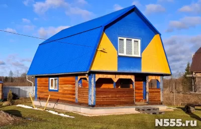 Добротный дом с банькой на высоком берегу реки Шелонь фото 2